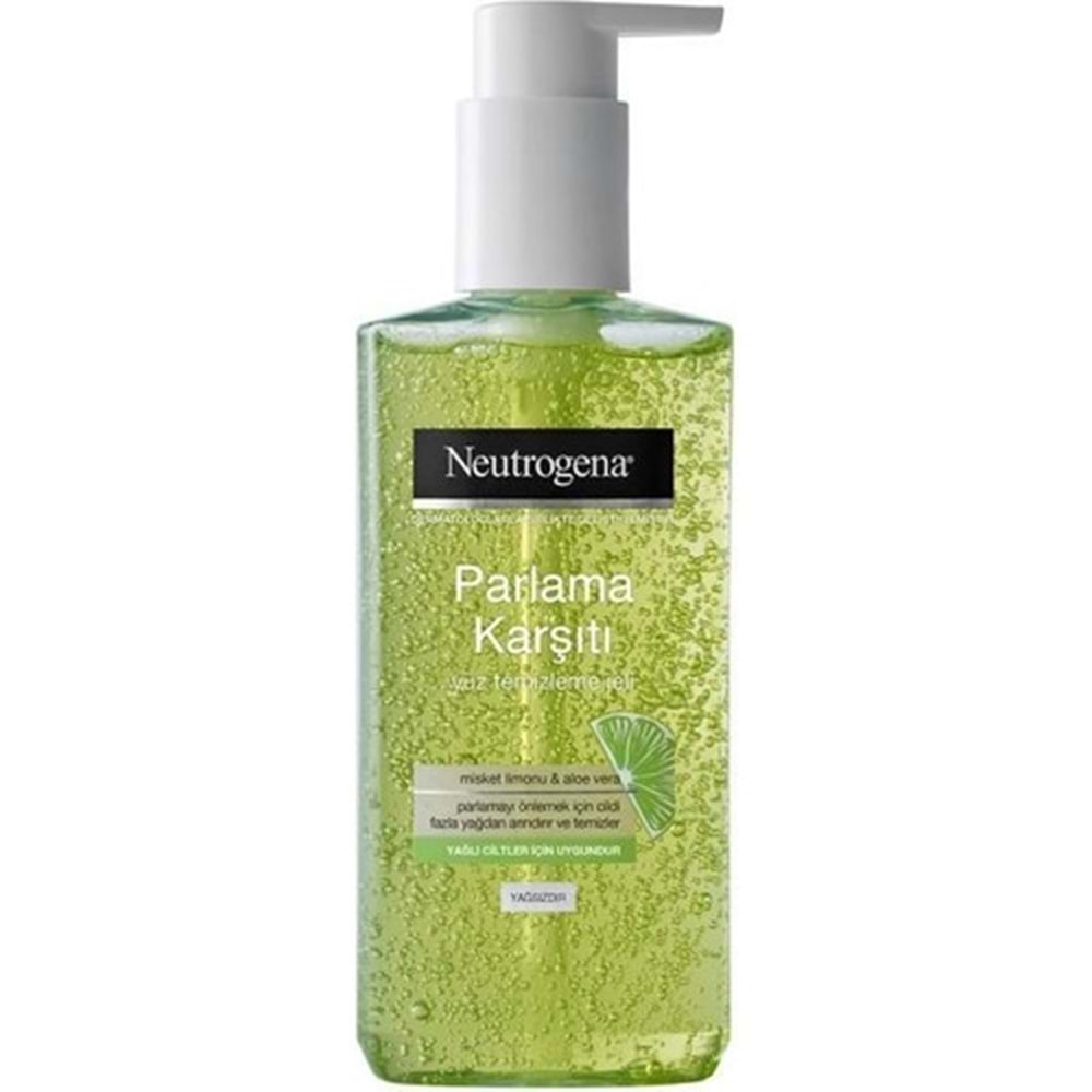 Neutrogena Visibly Clear Pore&Shine Temizleme Jeli 200ML (Parlama Karşıtı)