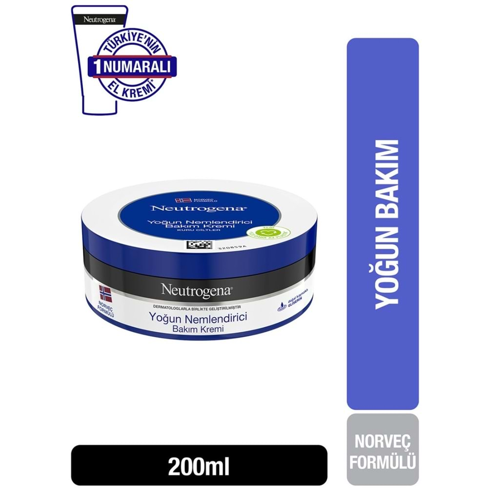 Neutrogena Norveç Formülü Yoğun Bakım Kremi 200ML