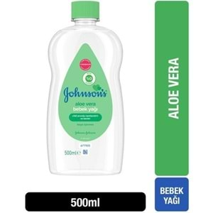 Johnsons Baby Bebek Yağı 500ML Aloe Vera