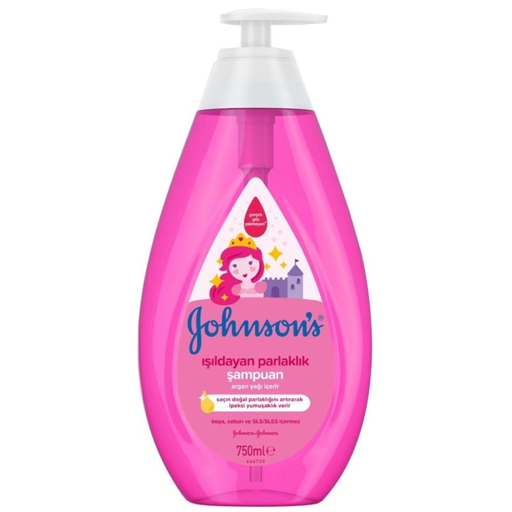 Johnsons Baby Bebek Şampuanı 750ML Işıldayan Parlaklık