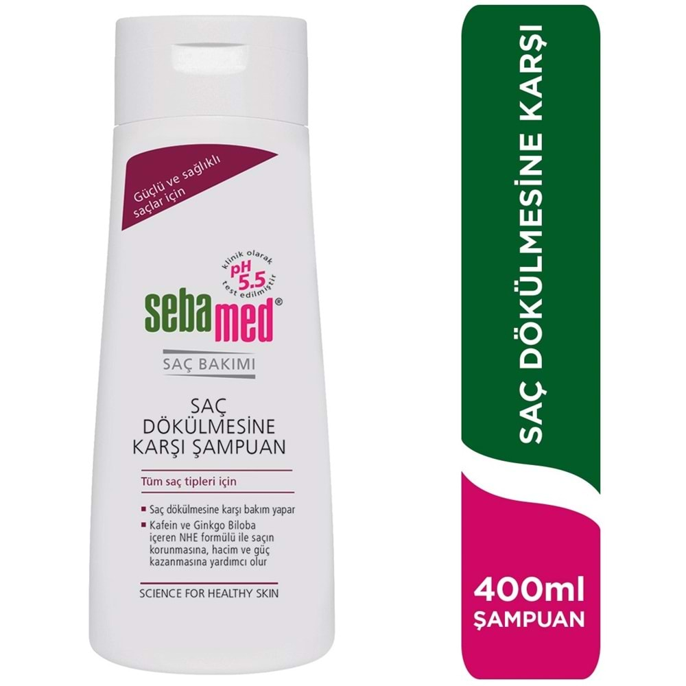 Sebamed Şampuan 400ML Saç Dökülmesine Karşı (Tüm Saç Tipleri için)