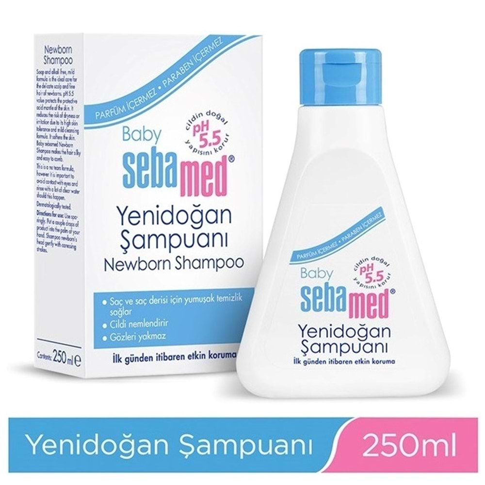 Sebamed Bebek Şampuanı 250ML Yeni Doğan