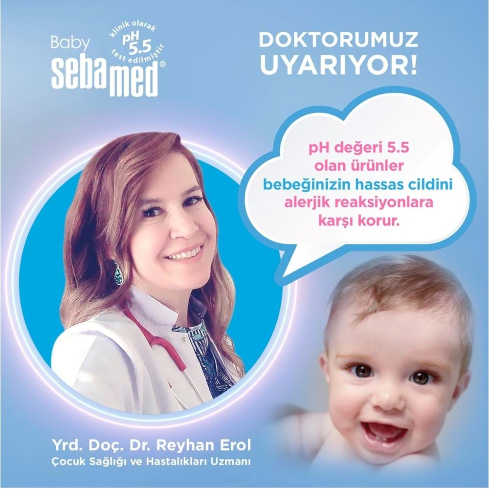 Sebamed Bebek Şampuanı 500ML Pompalı (Yenidoğanlar İçin)