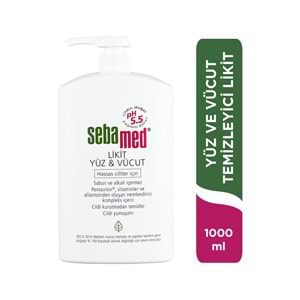 Sebamed Yüz ve Vücut Temizleyici Likit 1000ML