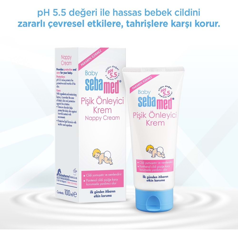 Sebamed Bebek Pişik Önleyici Krem 100ML