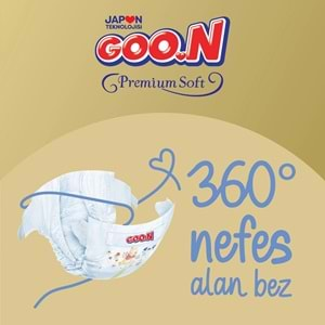 Goon Premium Soft Bebek Bezi Beden:3 (7-12Kg) Midi 40 Adet Jumbo Pk