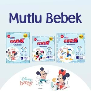 Goon Mutlu Bebek Bebek Bezi Beden:5 (12-20Kg) Junior 100 Adet Fırsat Pk