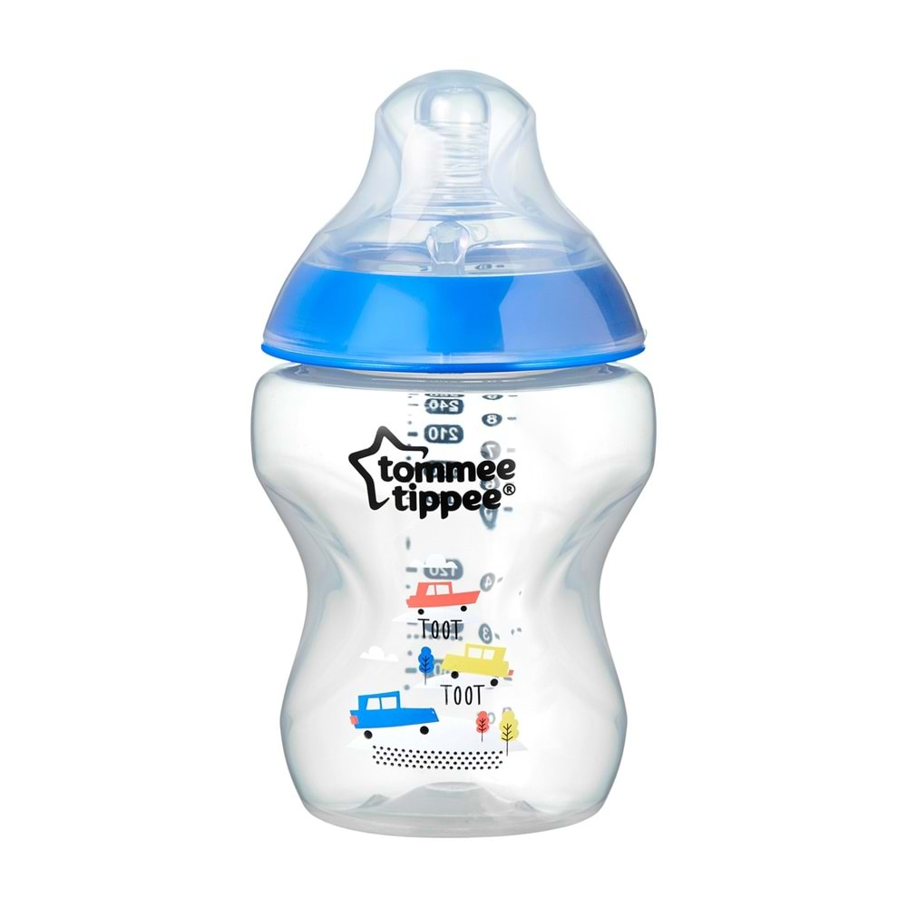 Tommee Tippee PP Closer to Nature Biberon 260ML Mavi