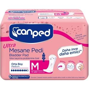 Canped Mesane Pedi Ultra Medium-Orta (İç Adet 12) Tekli Pk