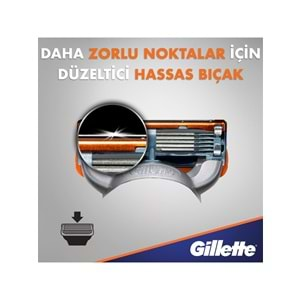 Gillette Fusion Yedek Tıraş Bıçağı (İç Adet 2 Li Pk)