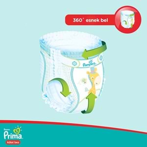 Prima Külot Bebek Bezi Beden:6 (15+Kg) XL 34 Adet Ekonomik Pk