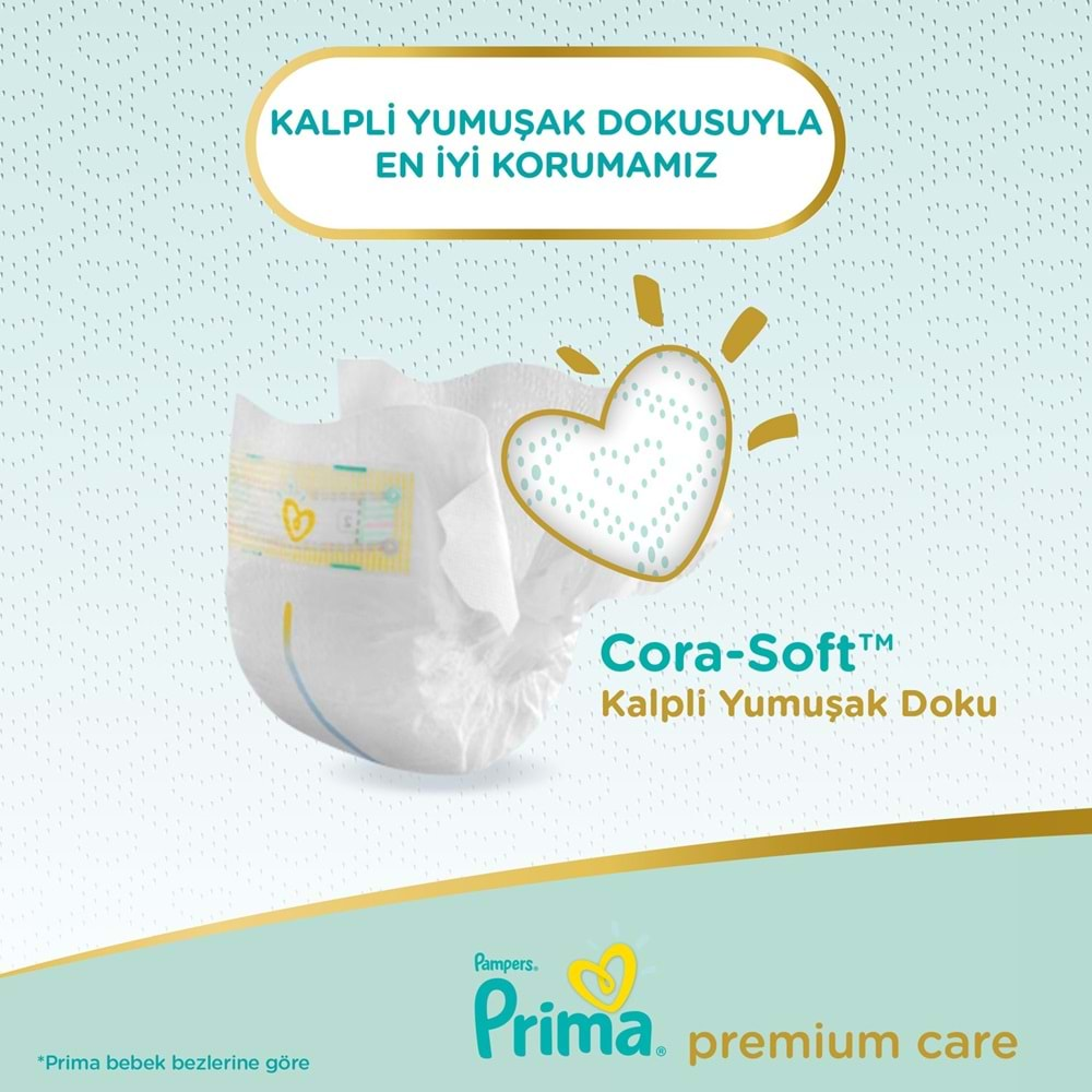 Prima Premium Care Bebek Bezi Beden:0 (1.5-2.5KG) Prematüre 30 Adet Ekonomik Pk