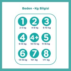 Prima Bebek Bezi Beden:8 (17+KG) XXX Large 17 Adet Standart Pk