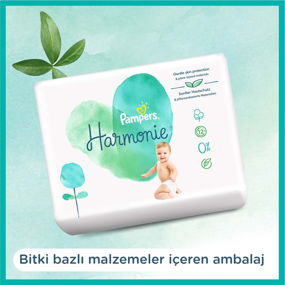 Prima Pampers Harmonie Bebek Bezi Beden:1 (2-5Kg) Yeni Doğan 26 Adet Ekonomik Pk