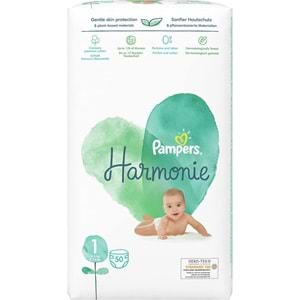 Prima Pampers Harmonie Bebek Bezi Beden:1 (2-5Kg) Yeni Doğan 50 Adet Fırsat Pk