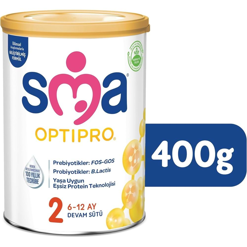 Sma Optipro 400GR No:2 Devam Sütü (6-12 Ay)