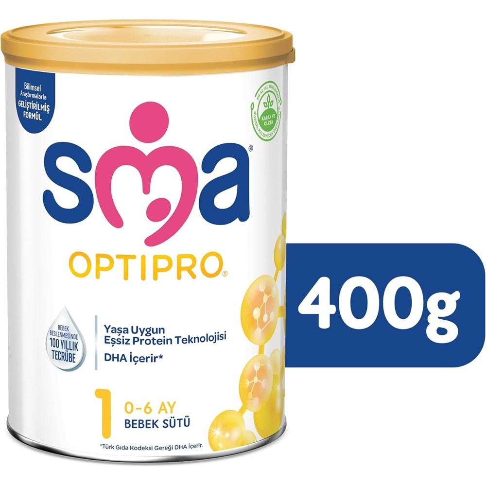 Sma Optipro 400GR No:1 Bebek Sütü (0-6 Ay)