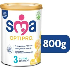 Sma Optipro 800GR No:3 Devam Sütü (1-3 Yaş)