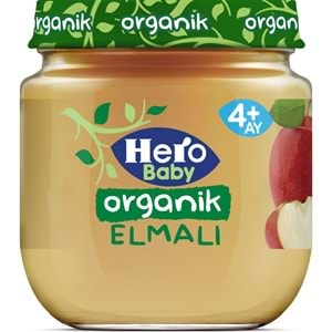 Hero Baby Kavanoz Maması 120GR Organik Elmalı