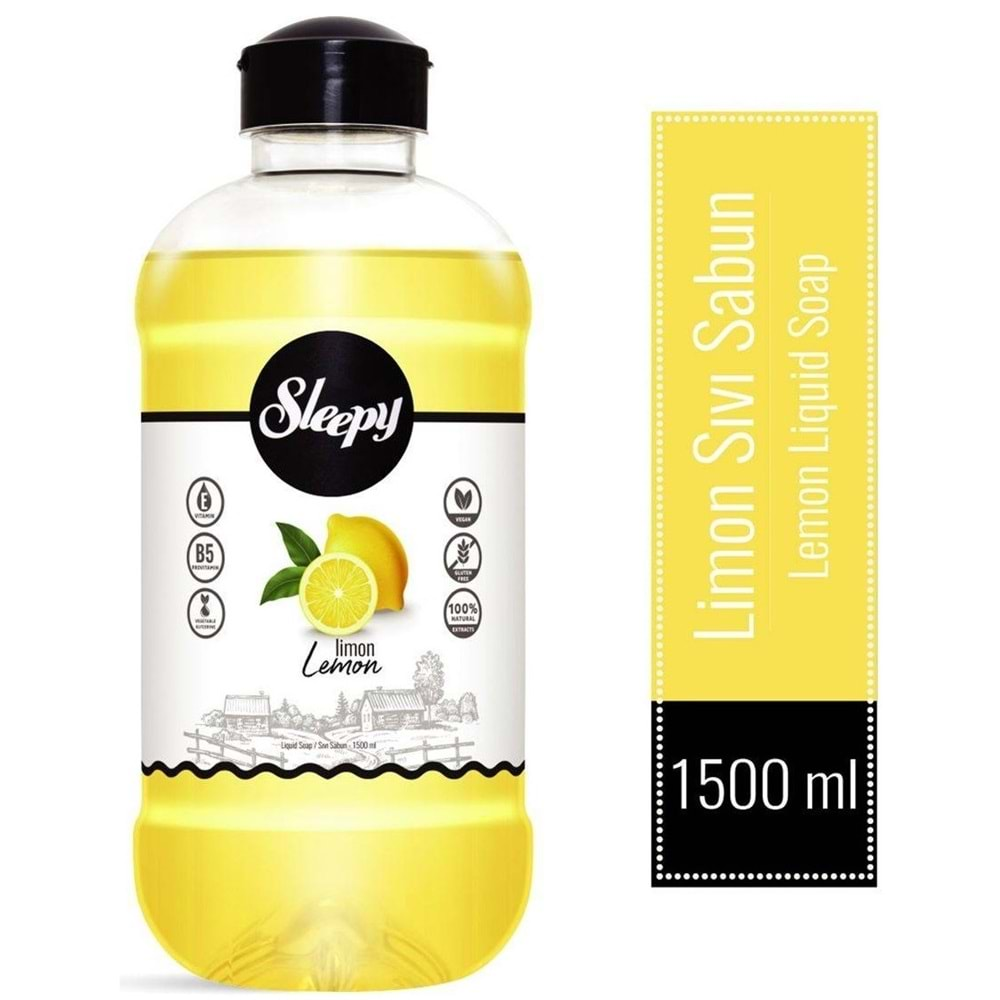 Sleepy Sıvı Sabun 1500ML Lemon/Limon