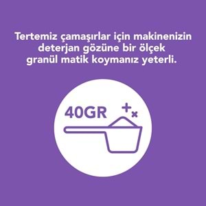 Duru Doğal Granül Matik Sabun Tozu Lavanta 1KG (25 Yıkama)