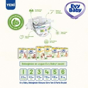 Evy Baby Bebek Bezi Beden:5 (11-18KG) Junior 44 Adet Fırsat Pk