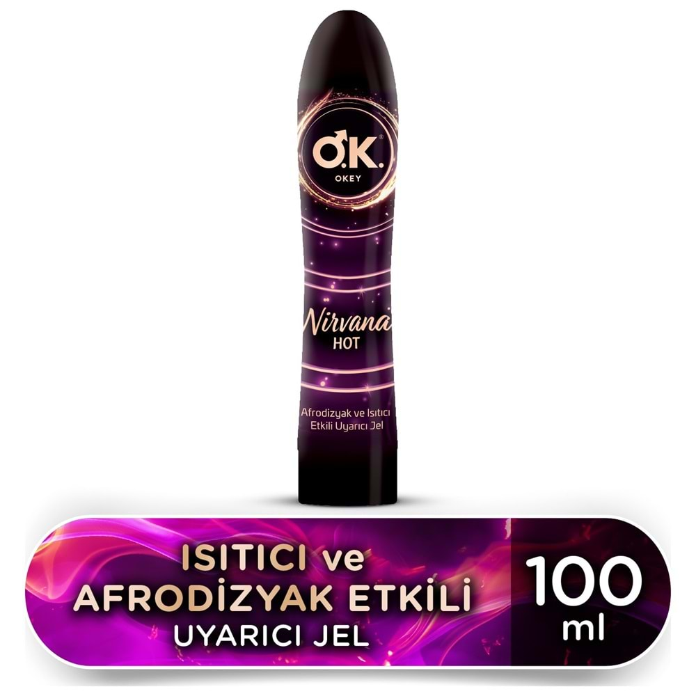 Okey Kayganlaştırıcı Jel 100ML Nirvana Hot