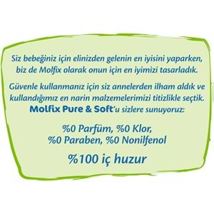 Molfix Pure&Soft Bebek Bezi Beden:5 (11-18Kg) Junior 66 Adet Ultra Avantaj Pk