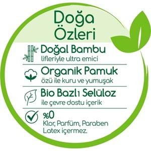 Bebem Bebek Bezi Natural Beden:4 (7-14KG) Maxi 104 Adet Ultra Fırsat Pk