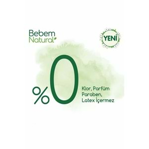 Bebem Bebek Bezi Natural Beden:5 (11-18Kg) Junior 80 Adet Ultra Fırsat Pk