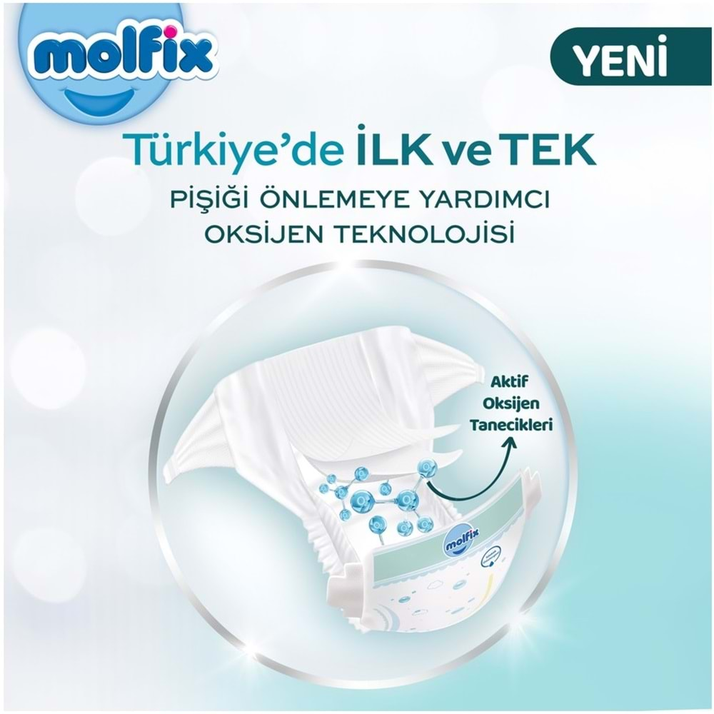 Molfix Premium Bebek Bezi Beden:4 (7-14KG) Maxi 86 Adet Ultra Fırsat Pk