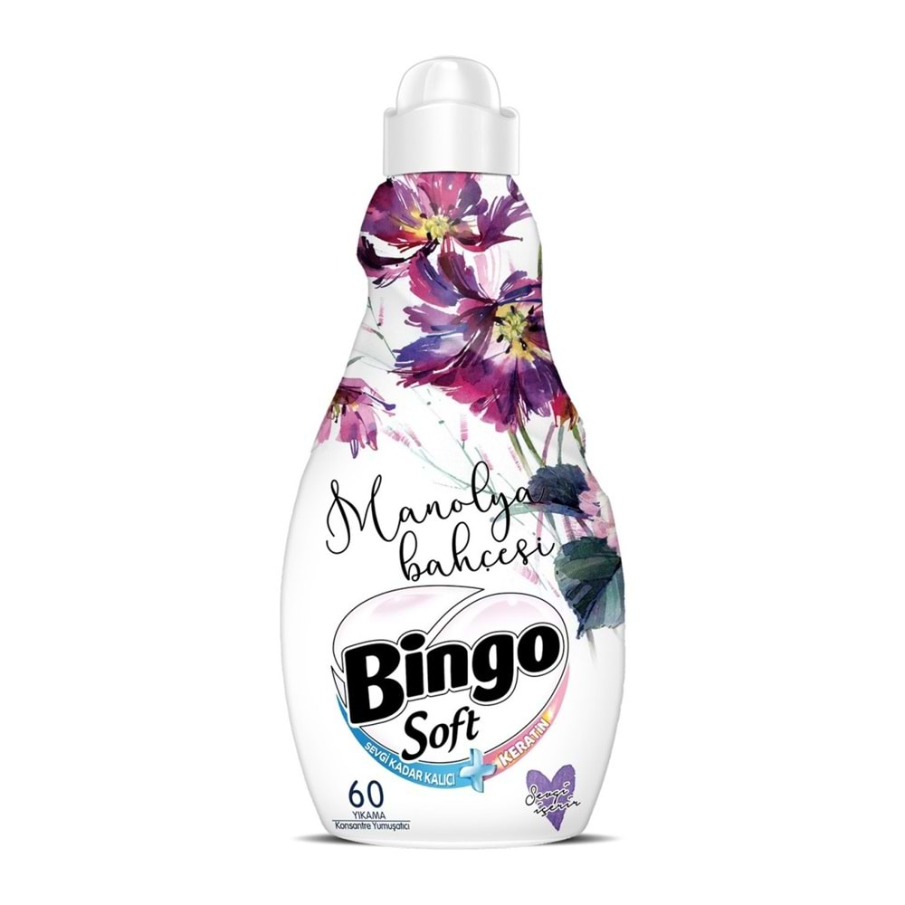 Bingo Soft Çamaşır Yumuşatıcı Konsantre 1440ML Manolya Bahçesi