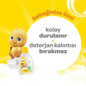 Dalin Çamaşır Deterjanı 1.5LT Klasik (Hassas ve Hipoalerjenik Formül)