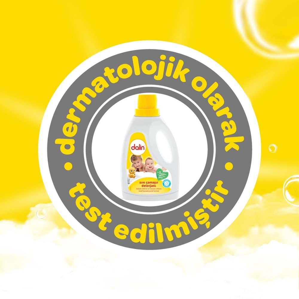 Dalin Çamaşır Deterjanı 1.5LT Klasik (Hassas ve Hipoalerjenik Formül)