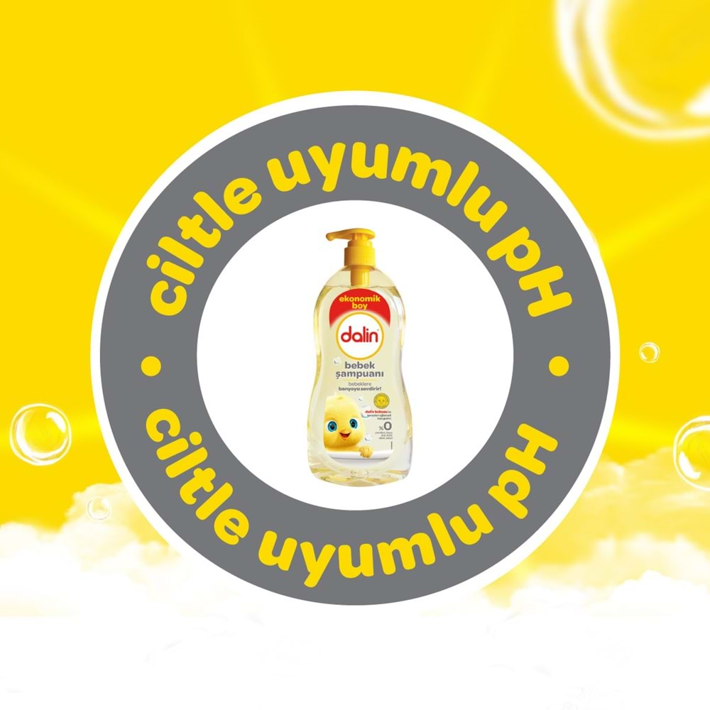 Dalin Bebek Şampuanı 900ML Klasik Pompalı