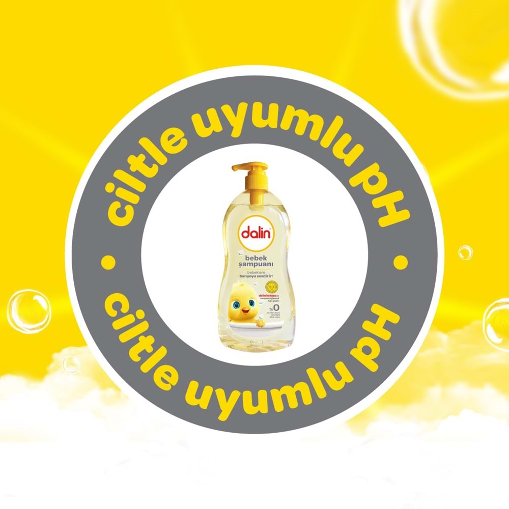 Dalin Bebek Şampuanı 500ML Klasik Pompalı