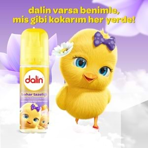 Dalin Bebek Kolonyası 150ML Bahar Tazeliği (Manolya-Ylang,Ylang-Amber Kokulu)