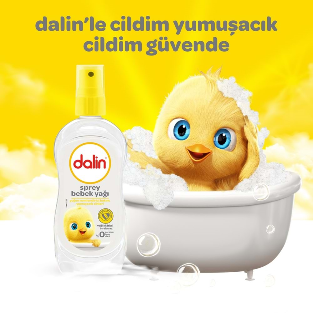 Dalin Bebek Yağı 200ML Klasik Sprey