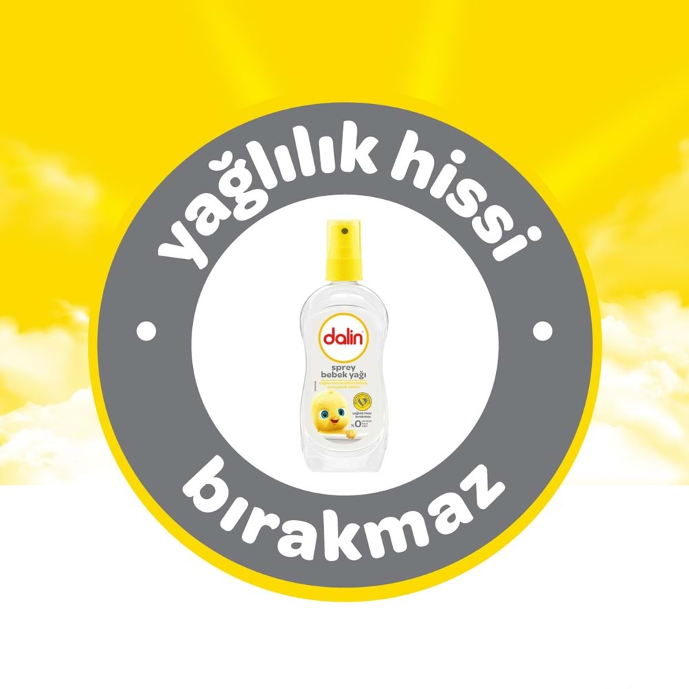 Dalin Bebek Yağı 200ML Klasik Sprey