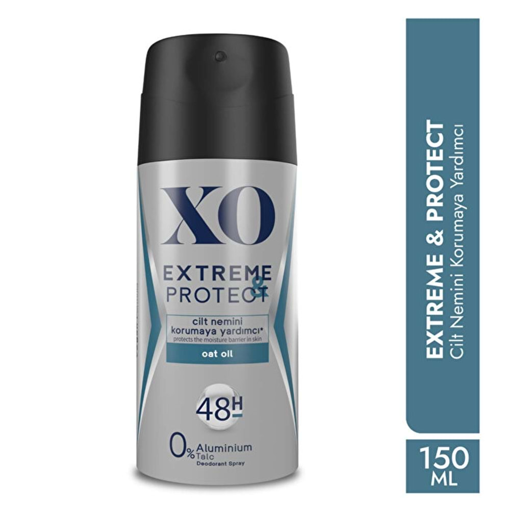 XO Deodorant 150ML Men-Erkek Extreme & Protect