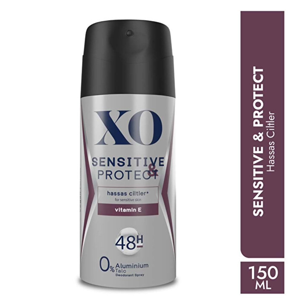 XO Deodorant 150ML Men-Erkek Sensitive & Protect