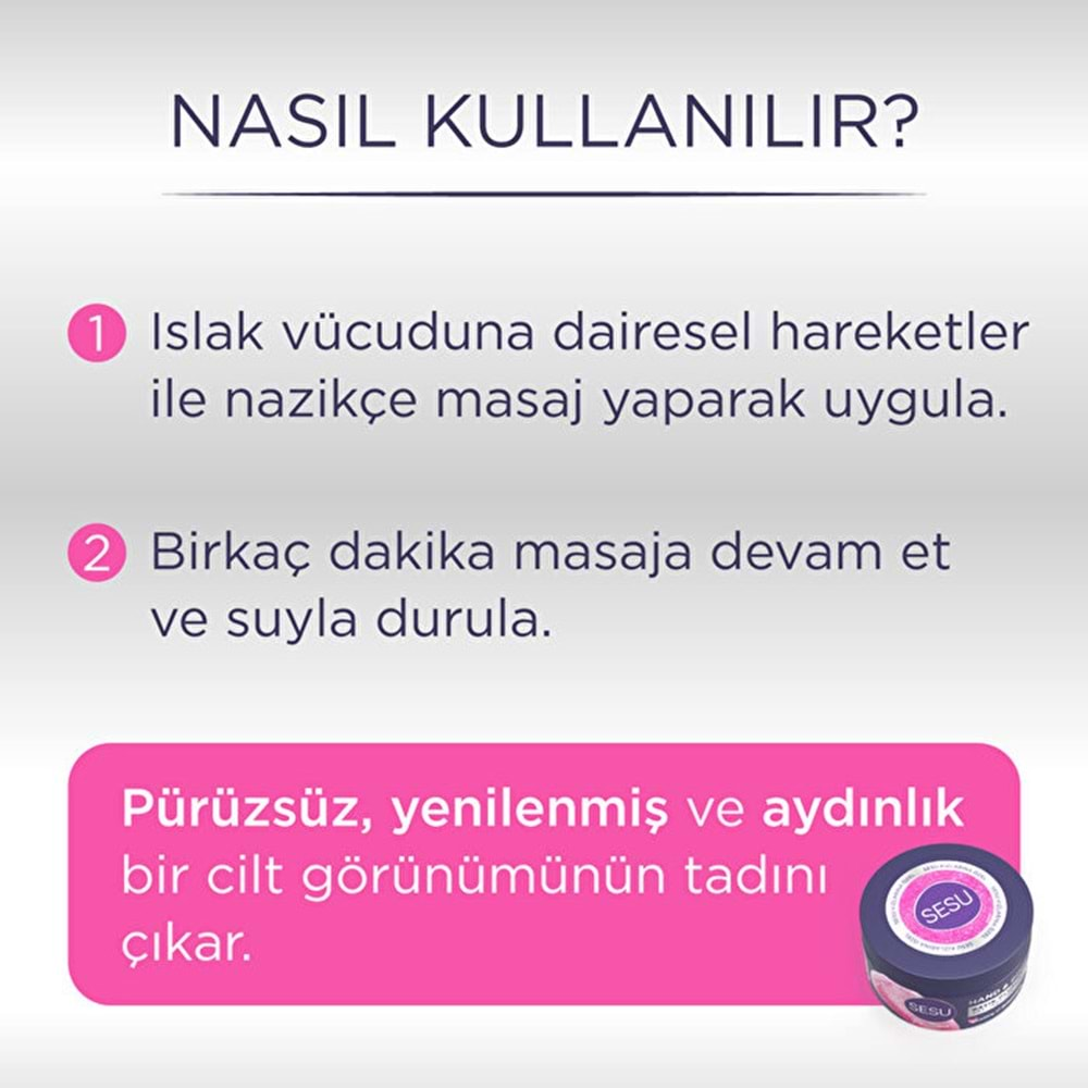 Sesu Vücut Peelingi 250ML (Hand & Body Peelıbg)