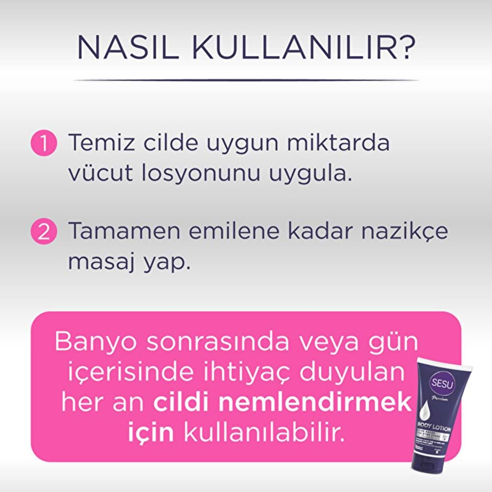 Sesu Vücut Losyonu 175ML (Body Lotıon)