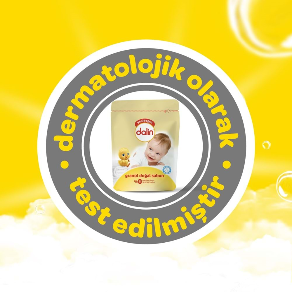 Dalin Granül Sabun Tozu 1000GR Klasik (Doğal Sabun) (20 Yıkama)