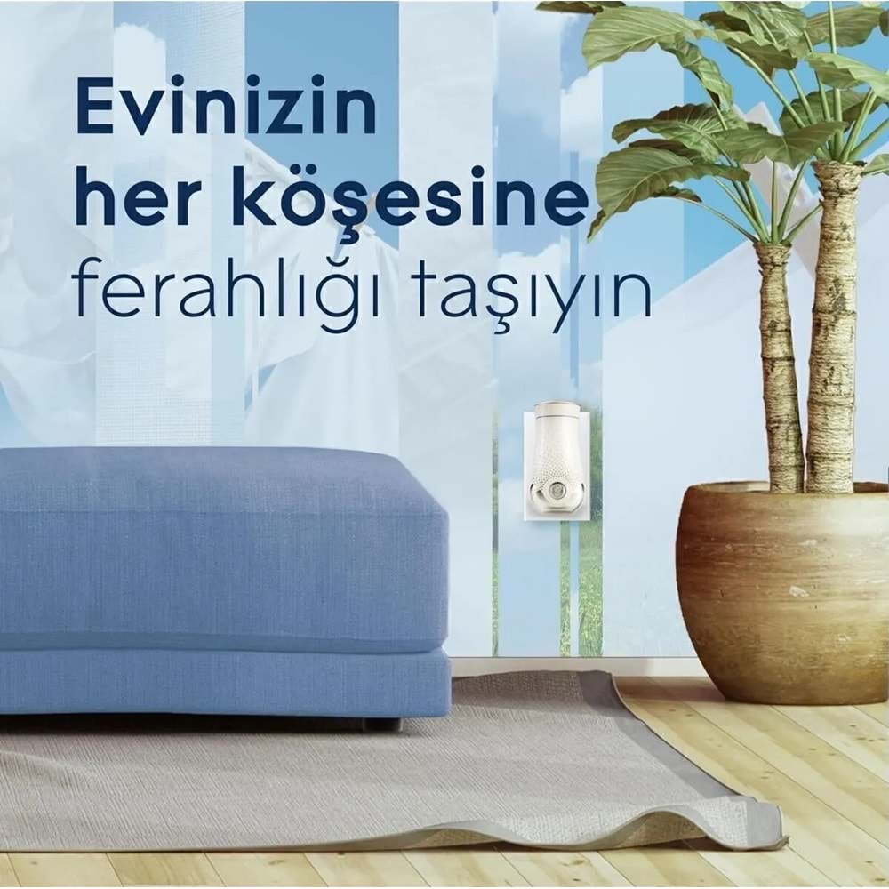 Glade Elektrikli Oda Kokusu Kit Temiz Çarşaf Ferahlığı