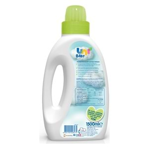 Uni Baby Çamaşır Deterjanı Sensitive 1500ML Hassas Dokunuş (Yeşil)