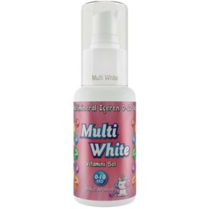 Multi White Diş Macunu 50ML Sakız Aromalı Bol Vitaminli (0-10 Yaş)