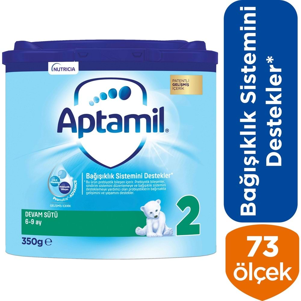 Nutrıcıa Aptamil 350GR Devam Sütü No:2 (6-9 Ay)