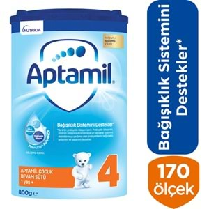 Nutrıcıa Aptamil 800GR Devam Sütü No:4 (1 Yaş ve Üzeri)