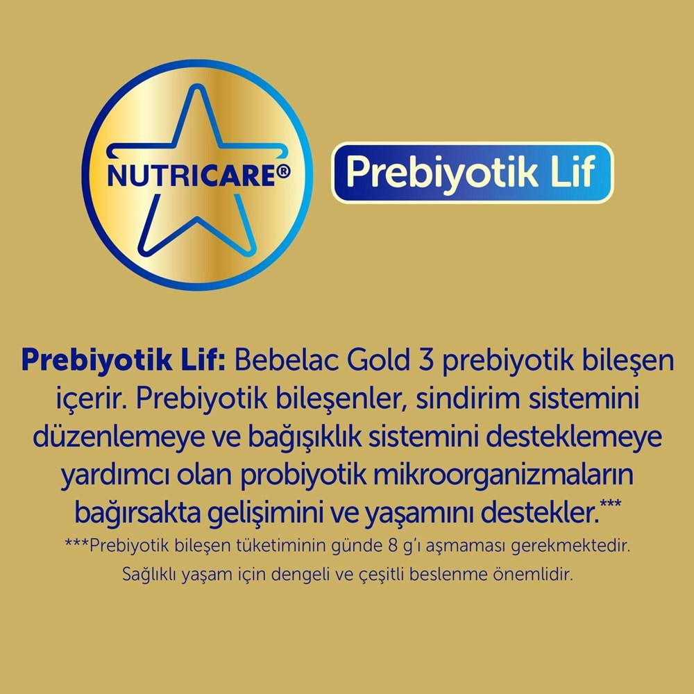 Bebelac Gold 350GR No:2 Devam Sütü (6-9 Ay)